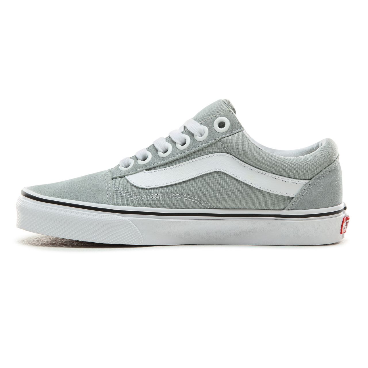 Vans Old Skool OS Classic Mens Womens - Puritan Gray/True White VN0A3WLYVZY Shoes