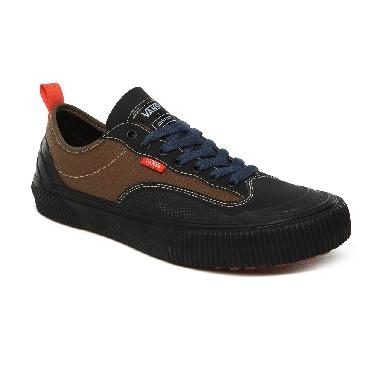 Vans Finisterre Destruct SF Classic Mens Womens - (Finisterre) Cub/Tangerine Tango/Black VN0A4BTLSRR Shoes