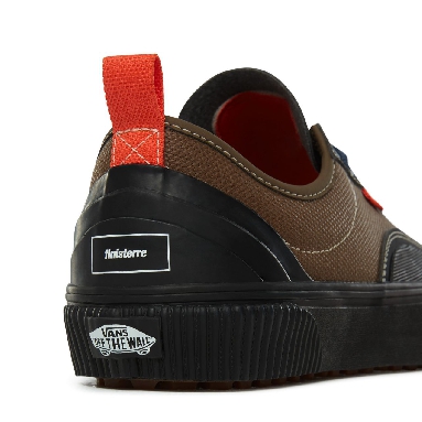 Vans Finisterre Destruct SF Classic Mens Womens - (Finisterre) Cub/Tangerine Tango/Black VN0A4BTLSRR Shoes