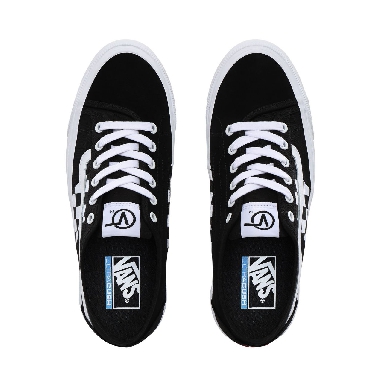 Vans Check Bess NI Classic Mens Womens - (Check) black/true white VN0A4BTHT7Z Shoes