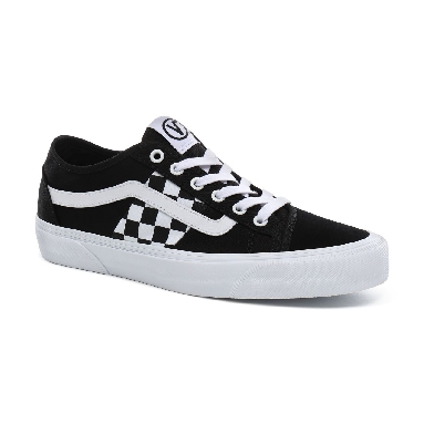 Vans Check Bess NI Classic Mens Womens - (Check) black/true white VN0A4BTHT7Z Shoes