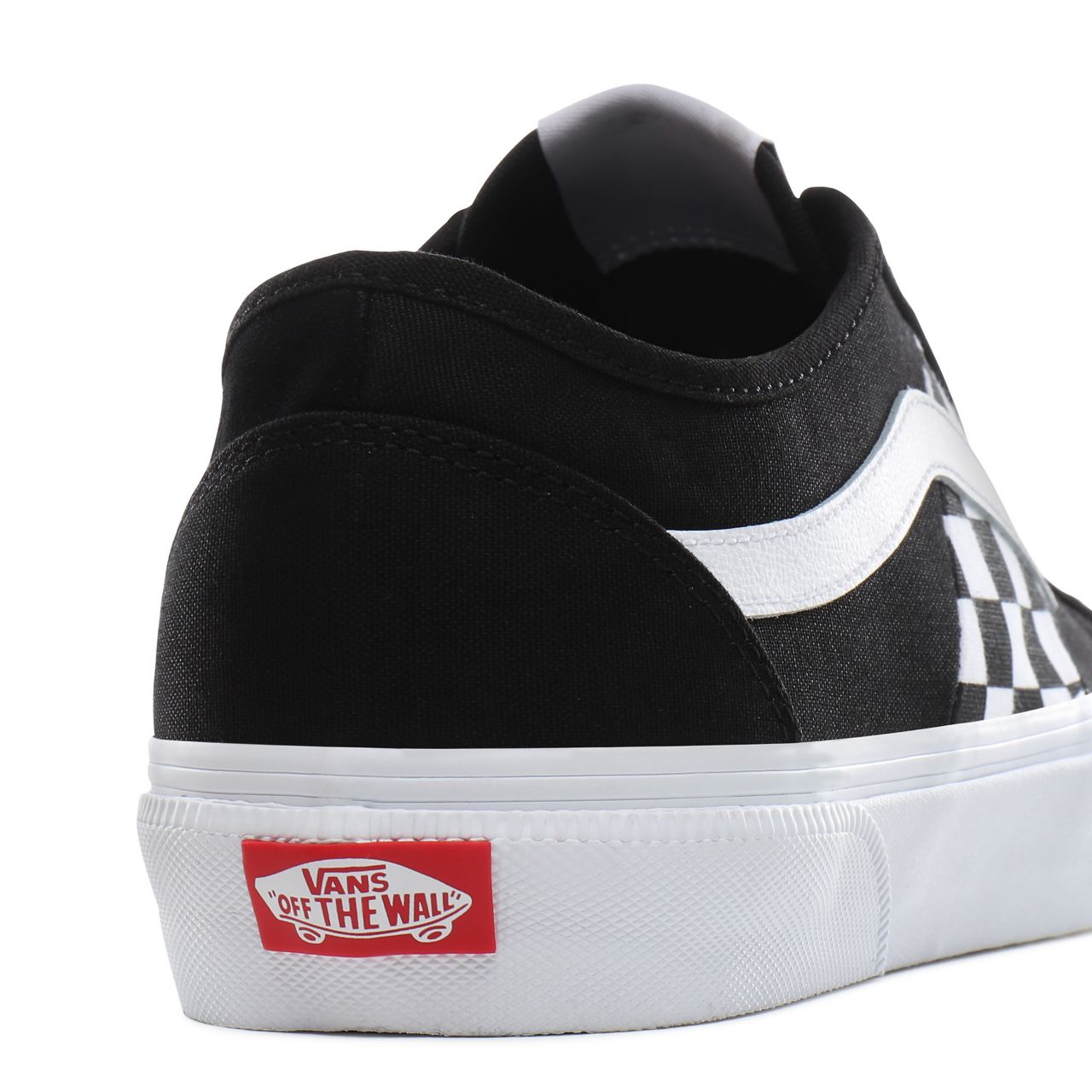 Vans Check Bess NI Classic Mens Womens - (Check) black/true white VN0A4BTHT7Z Shoes