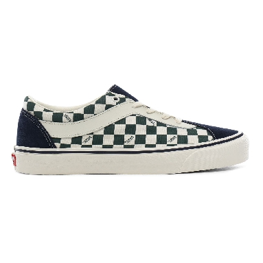 Vans Checkerboard Bold NI Classic Mens Womens - (Checkerboard) dress blues/trekking green VN0A3WLPT94 Shoes