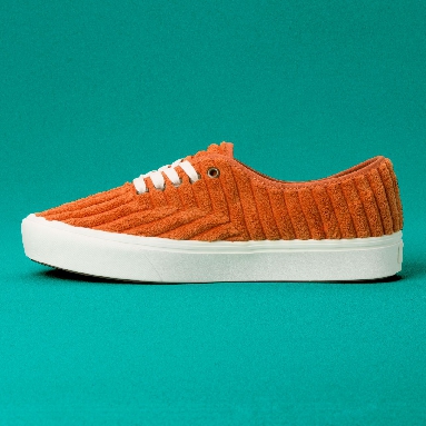 Vans Jumbo Cord Comfycush Authentic Classic Mens Womens - (Jumbo Cord) Hawaiian sunset/Marshmallow VN0A3WM7V9S Shoes