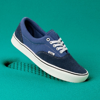 Vans Rip Cord ComfyCush Era Classic Mens Womens - (Rip Cord) Dress Blues/Marshmallow VN0A3WM9V9U Shoes