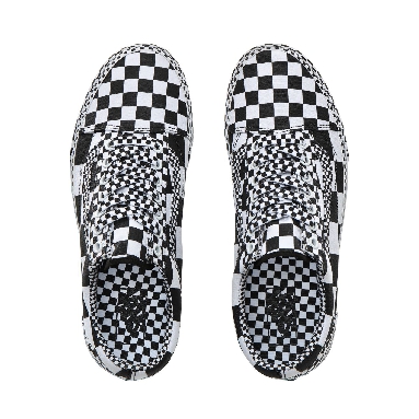 Vans All Over Checkerboard Old Skool Classic Mens Womens - (All Over Checkerboard) Black/True White VN0A4BV5V8U Shoes