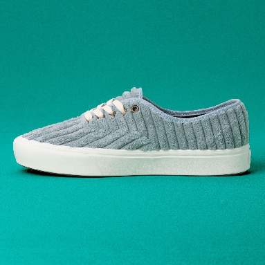 Vans Jumbo Cord Comfycush Authentic Classic Mens Womens - (Jumbo Cord) Blue Fog/Marshmallow VN0A3WM7V9R Shoes