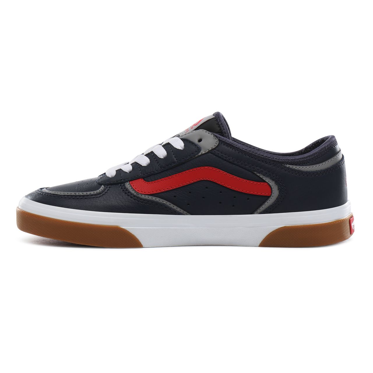 Vans Rowley Classic Classic Mens Womens - parisian night/racing red VN0A4BTTTRJ Shoes