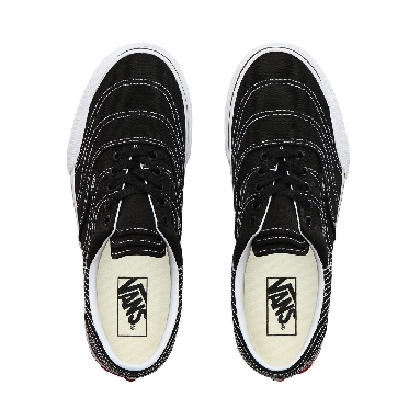 Vans Vision Voyage Era 3ra Classic Mens Womens - (Vision Voyage) Black/True White VN0A4BTMVY4 Shoes