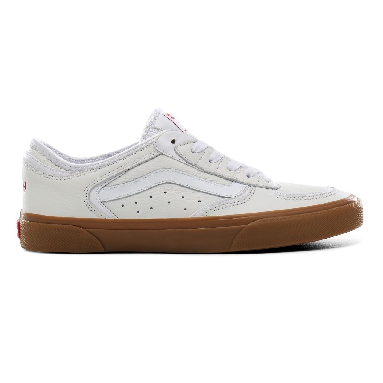 Vans Rowley Classic Classic Mens Womens - True White/Gum VN0A4BTTTRK Shoes