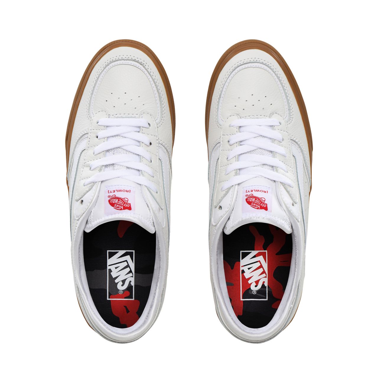 Vans Rowley Classic Classic Mens Womens - True White/Gum VN0A4BTTTRK Shoes