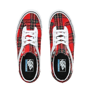 Vans Plaid Bold NI Classic Mens Womens - (Plaid) Red/True White VN0A3WLPV8C Shoes