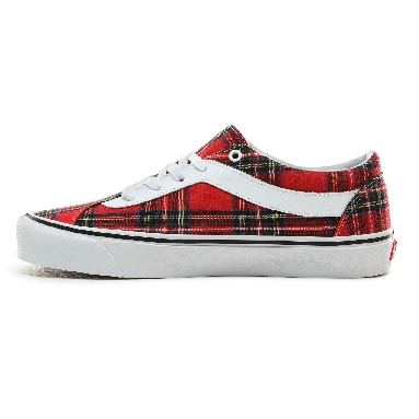 Vans Plaid Bold NI Classic Mens Womens - (Plaid) Red/True White VN0A3WLPV8C Shoes