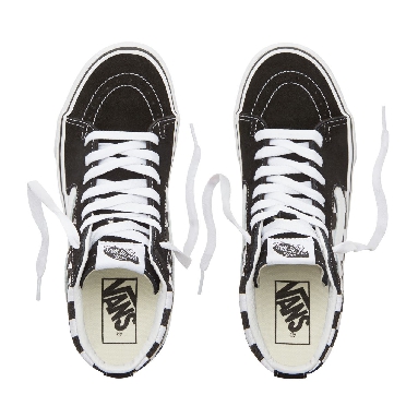 Vans Sk8-Hi Platform 2.0 Classic Womens - Checkerboard/True White VN0A3TKNQXH Shoes