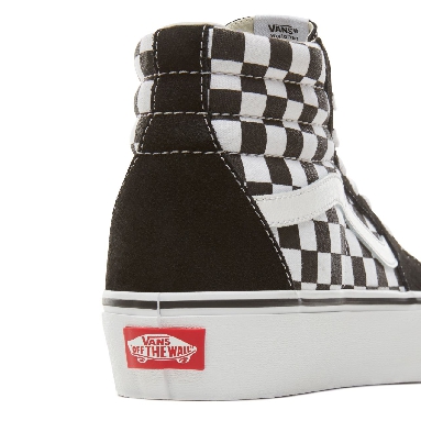 Vans Sk8-Hi Platform 2.0 Classic Womens - Checkerboard/True White VN0A3TKNQXH Shoes