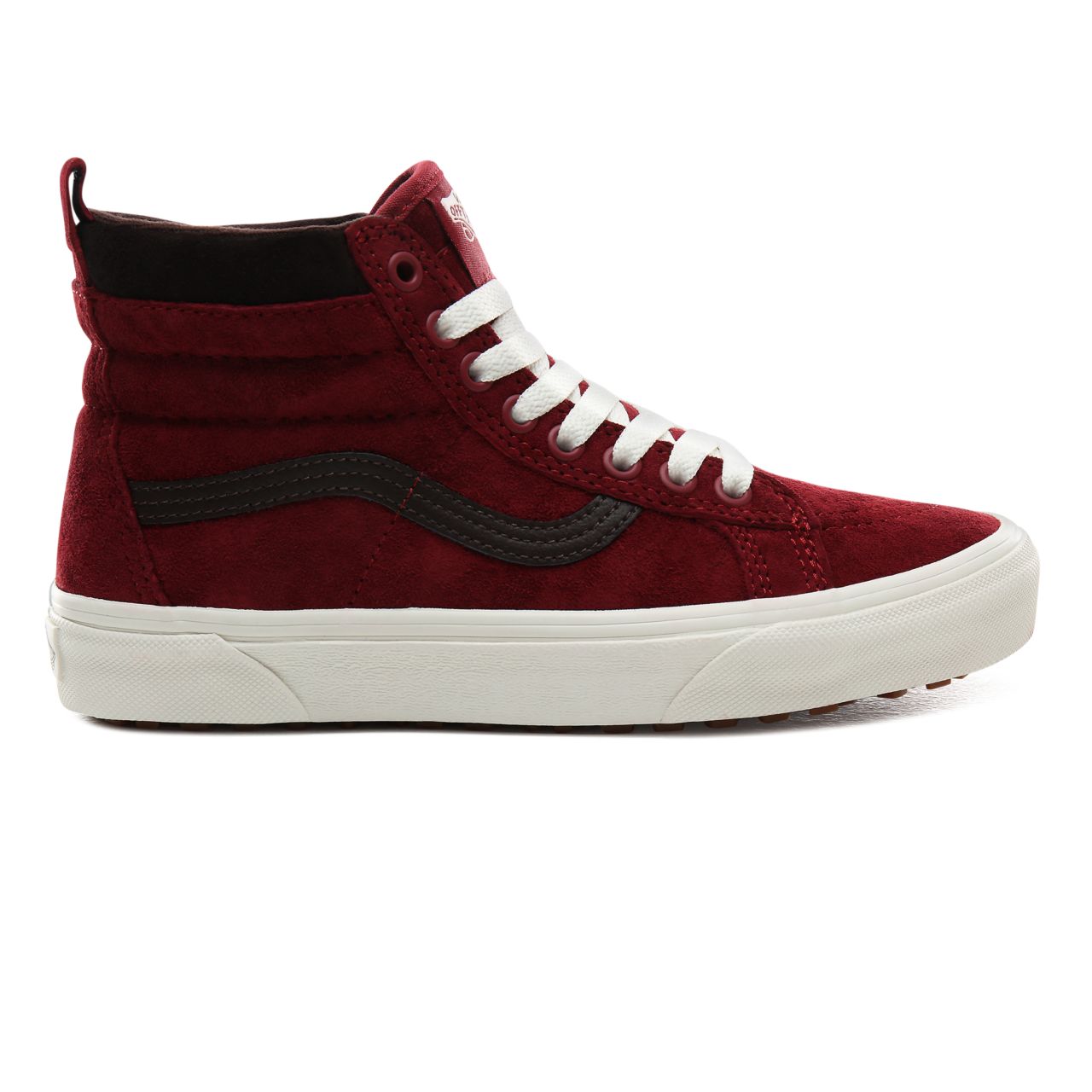 Vans Sk8-Hi MTE Classic Womens - (MTE) Biking Red/Chocolate torte VN0A4BV7XKL Shoes