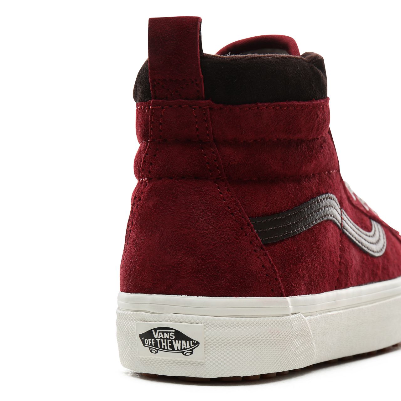 Vans Sk8-Hi MTE Classic Womens - (MTE) Biking Red/Chocolate torte VN0A4BV7XKL Shoes