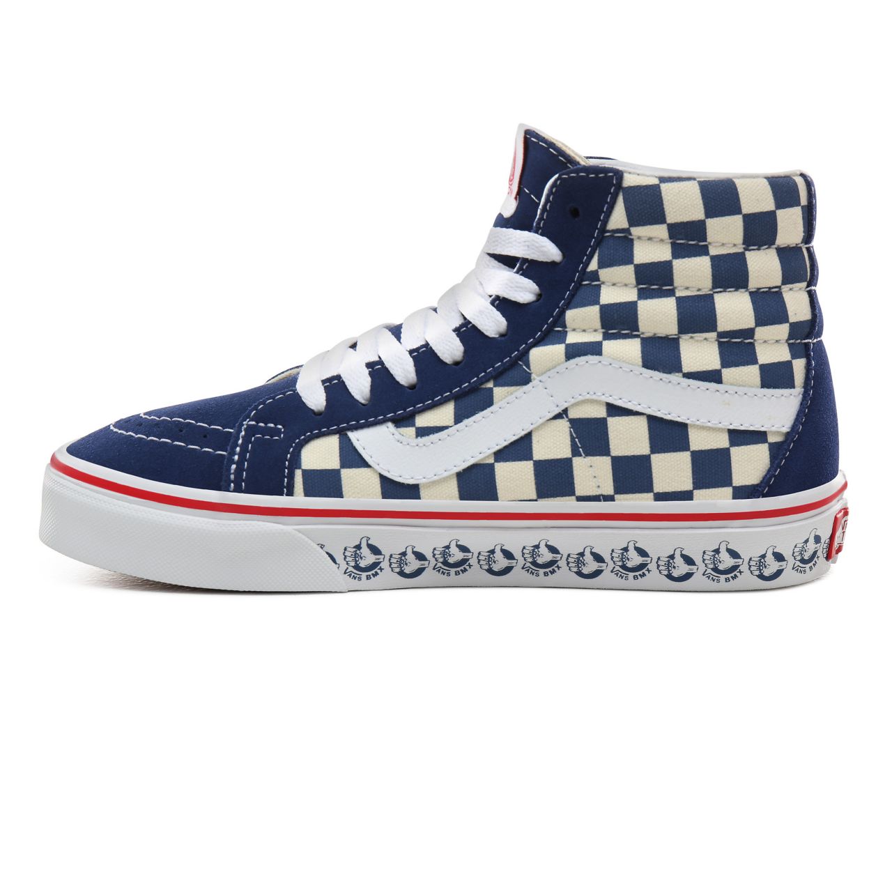 Vans BMX Sk8-Hi Reissue Classic Womens - (Vans BMX) True Navy/White VN0A4BV8V3X Shoes