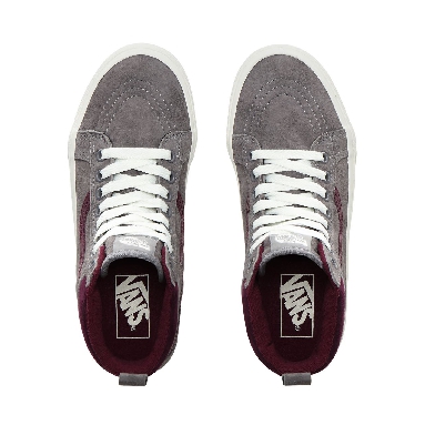 Vans Sk8-Hi MTE Classic Womens - (MTE) Frost Gray/Prune VN0A4BV7XKM Shoes