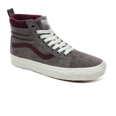 Vans Sk8-Hi MTE Classic Womens - (MTE) Frost Gray/Prune VN0A4BV7XKM Shoes