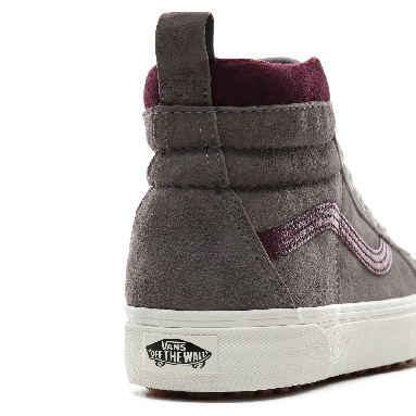 Vans Sk8-Hi MTE Classic Womens - (MTE) Frost Gray/Prune VN0A4BV7XKM Shoes