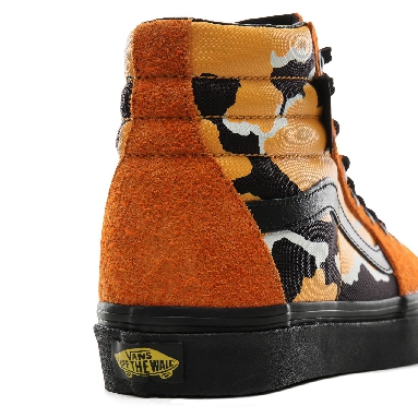 Vans Cordura Sk8-Hi Classic Womens - (Cordura) Amberglow/Camo/Black VN0A4BV6XK4 Shoes