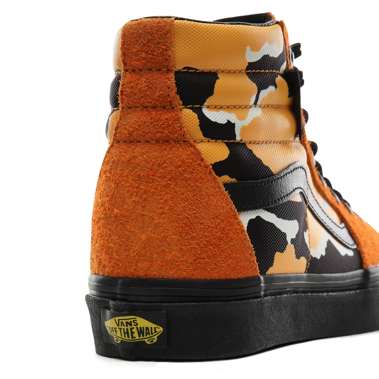 Vans Cordura Sk8-Hi Classic Womens - (Cordura) Amberglow/Camo/Black VN0A4BV6XK4 Shoes