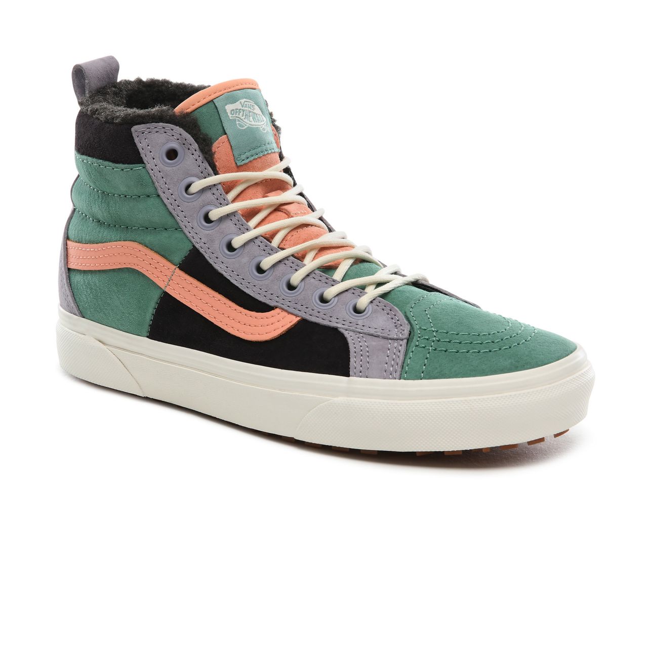 Vans SK8-Hi 46 MTE DX Classic Womens - (MTE) creme de menthe/obsidian VN0A3DQ5TU7 Shoes