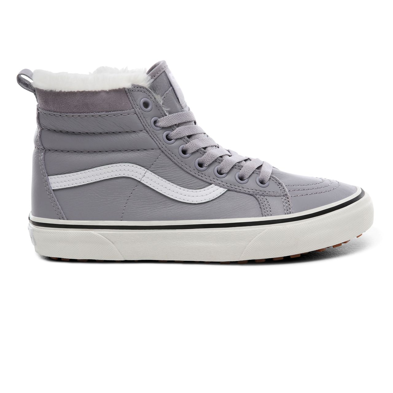 Vans SK8-Hi MTE Classic Womens - (MTE) leather/lilac gray VN0A4BV7TUE Shoes