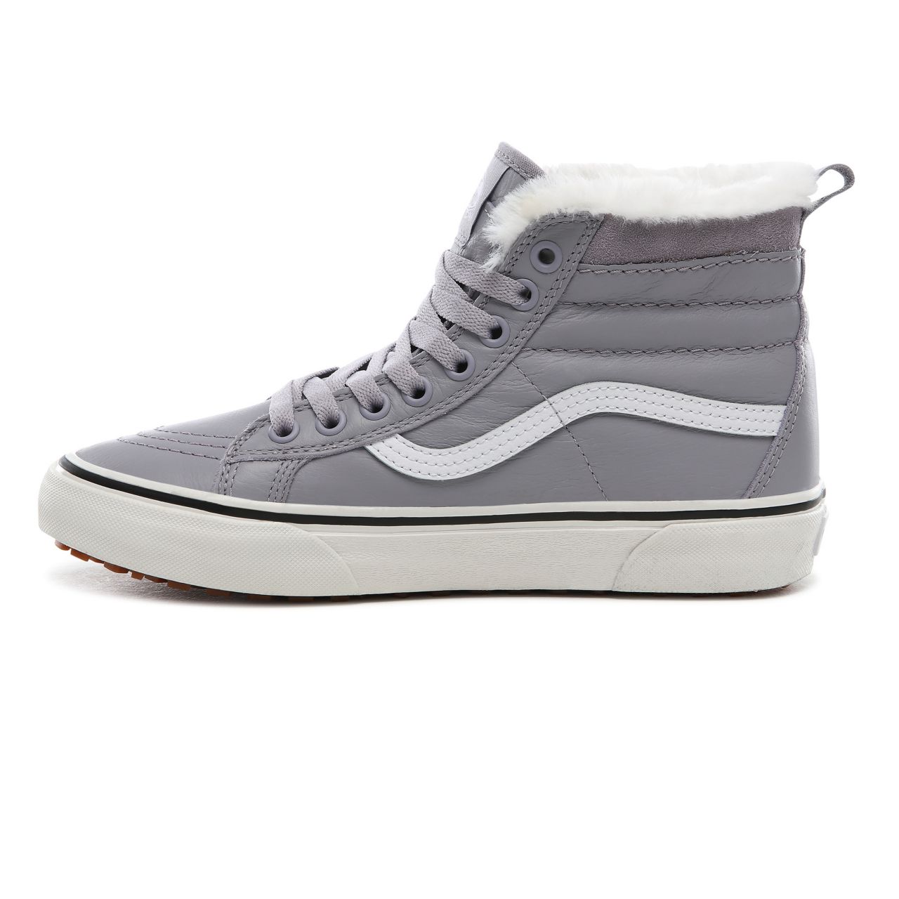 Vans SK8-Hi MTE Classic Womens - (MTE) leather/lilac gray VN0A4BV7TUE Shoes