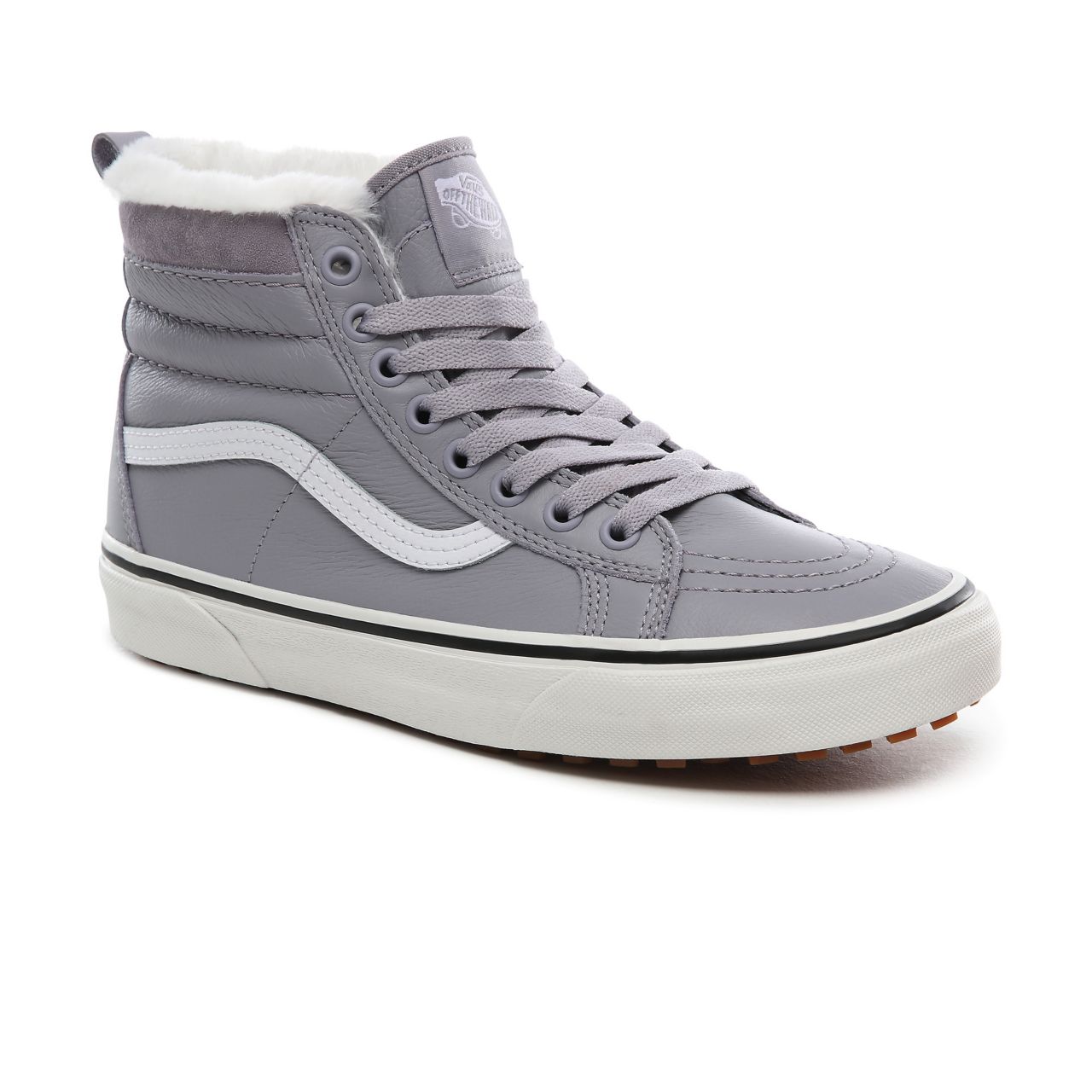 Vans SK8-Hi MTE Classic Womens - (MTE) leather/lilac gray VN0A4BV7TUE Shoes