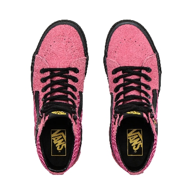 Vans Cordura Sk8-Hi Classic Womens - (Cordura) Azalea Pink/Black VN0A4BV6XK5 Shoes