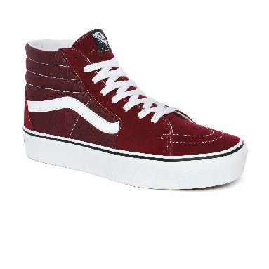 Vans SK8-Hi Platform 2.0 Classic Womens - burgundy/true white VN0A3TKNQSQ Shoes