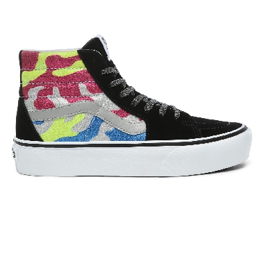 Vans After Dark SK8-Hi Platform 2.0 Classic Womens - (After Dark) camo/true white VN0A3TKNTUR Shoes