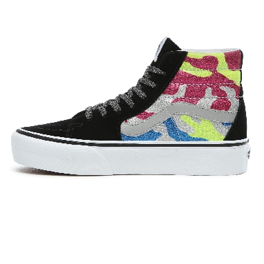 Vans After Dark SK8-Hi Platform 2.0 Classic Womens - (After Dark) camo/true white VN0A3TKNTUR Shoes