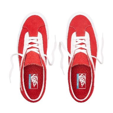 Vans Staple Bold Ni Classic Mens Womens - (Staple) Racing Red/True White VN0A3WLPULC Shoes