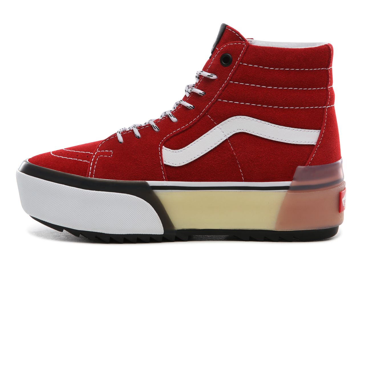 Vans SK8-Hi Stacked Classic Womens - chili pepper/true white VN0A4BTW7ZG Shoes