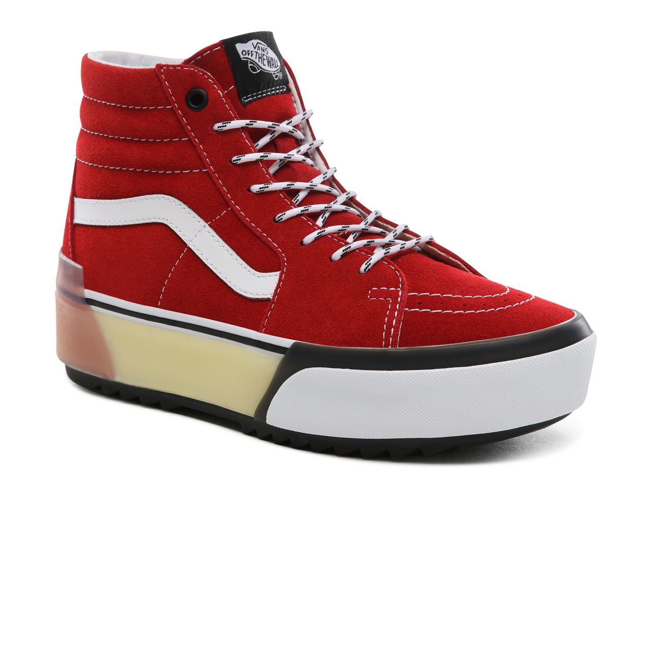 Vans SK8-Hi Stacked Classic Womens - chili pepper/true white VN0A4BTW7ZG Shoes