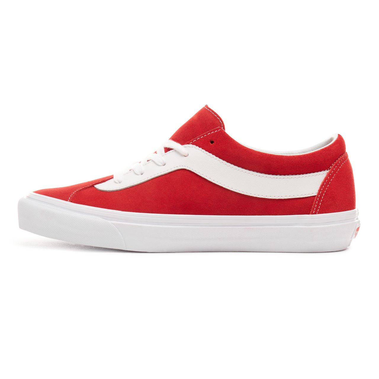 Vans Staple Bold Ni Classic Mens Womens - (Staple) Racing Red/True White VN0A3WLPULC Shoes