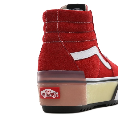 Vans SK8-Hi Stacked Classic Womens - chili pepper/true white VN0A4BTW7ZG Shoes