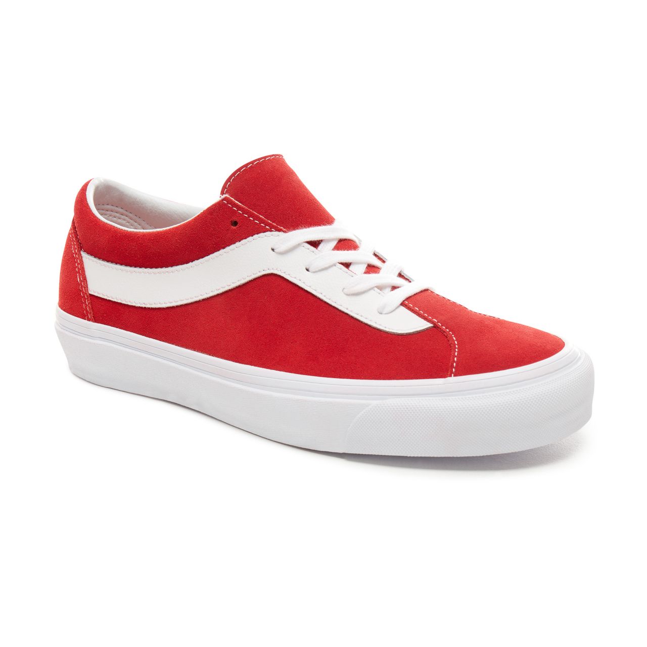 Vans Staple Bold Ni Classic Mens Womens - (Staple) Racing Red/True White VN0A3WLPULC Shoes