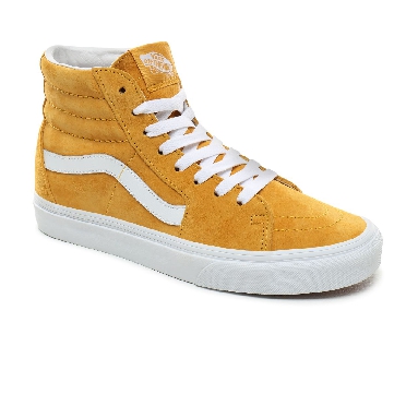 Vans Pig Suede Sk8-Hi Classic Womens - (Pig Suede) Mango Mojito/True White VN0A4BV6V77 Shoes