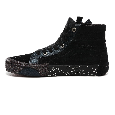 Vans Glitter Mix SK8-Hi Reissue CAP Classic Womens - (Glitter Mix) black/true white VN0A3WM1TUS Shoes