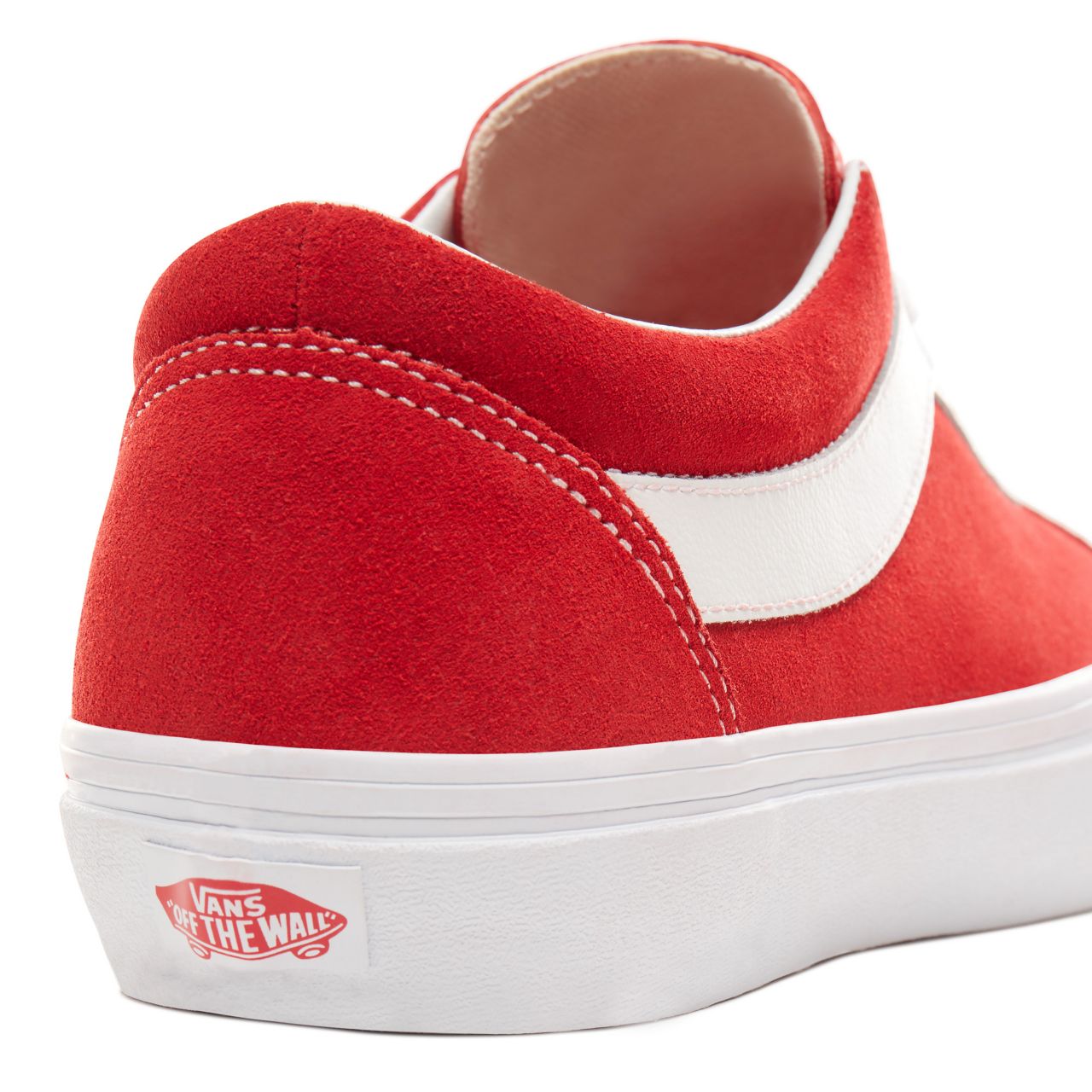 Vans Staple Bold Ni Classic Mens Womens - (Staple) Racing Red/True White VN0A3WLPULC Shoes