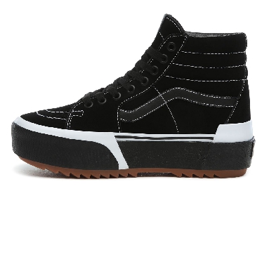 Vans Suede SK8-Hi Stacked Classic Womens - (Suede) black/gum VN0A4BTWLF9 Shoes