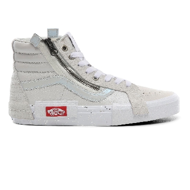 Vans Glitter Mix SK8-Hi Reissue CAP Classic Womens - (Glitter Mix) blanc de blanc/true white VN0A3WM1TUT Shoes