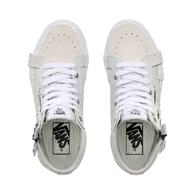 Vans Glitter Mix SK8-Hi Reissue CAP Classic Womens - (Glitter Mix) blanc de blanc/true white VN0A3WM1TUT Shoes