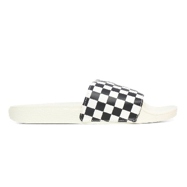 Vans Checkerboard Slide-On Sandals Womens - (Checkerboard) White/Black VN0004LG27K Shoes