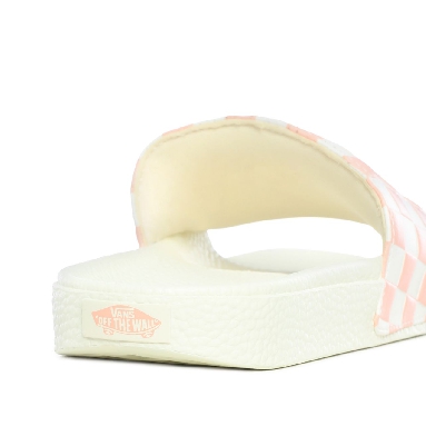 Vans Checkerboard Slide-On Sandals Womens - (Checkerboard) Pearl/Marshmallow VN0A38IISZN Shoes