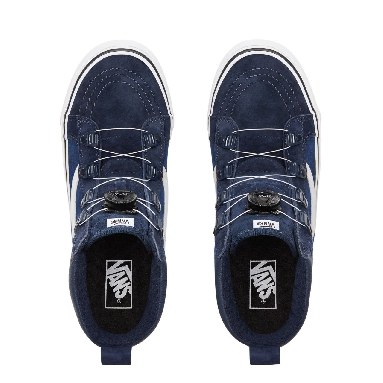 Vans Sk8-Hi MTE Boa Classic Mens Womens - (Mte) Navy/True White VN0A3ZCGUQE Shoes